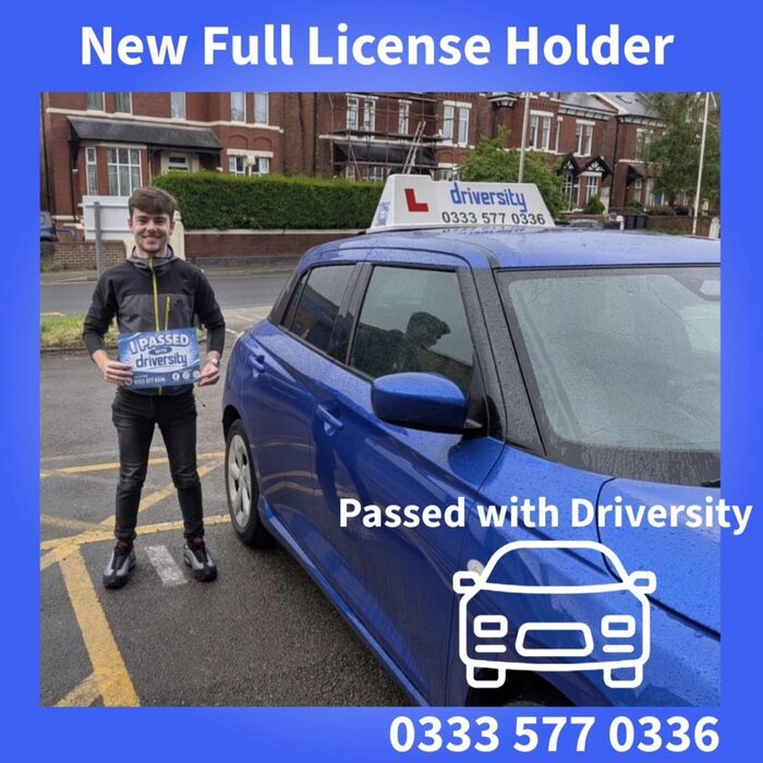 New full licence holder — passed with Driversity